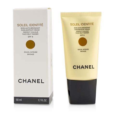 chanel soleil identité intense zelfbruiner|Chanel Soleil Identite Perfect Colour Face Self Tanner SPF 8.